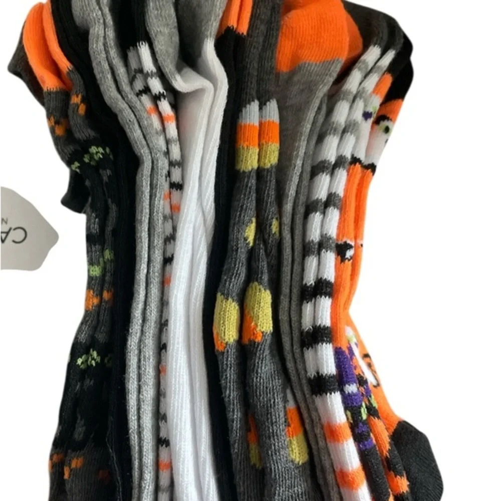 Capelli New York Halloween 10 Pack No Show Socks